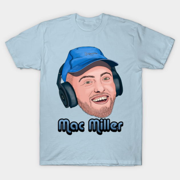 Mac Miller Font 3a Transparent Mac Miller TShirt TeePublic UK